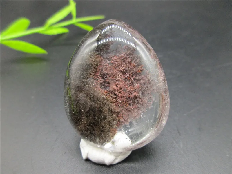 

Rare Natural Chorite Crystals Garden Red Phantom Crystal Ghost Quartz Guest Quarte Minerals Specimen Collection Decoration