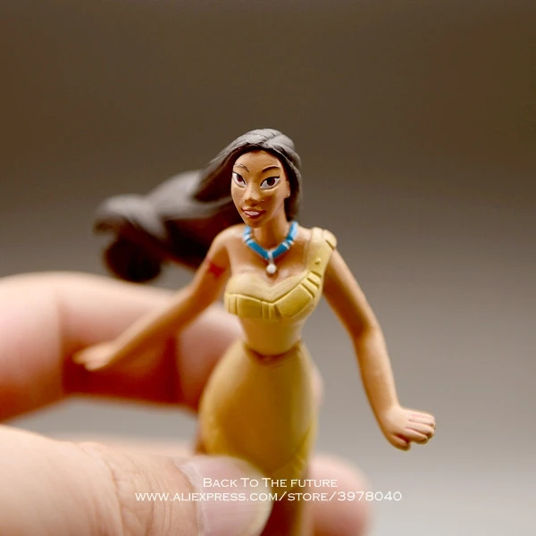Disney Pocahontas Matoaka принцесса 10 см мини кукла фигурка аниме коллекционная игрушка