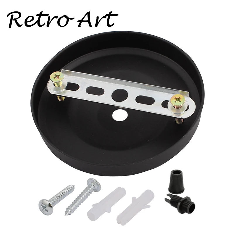 Потолочная Роза для подвесной лампы набор шнуров винтажный металлический