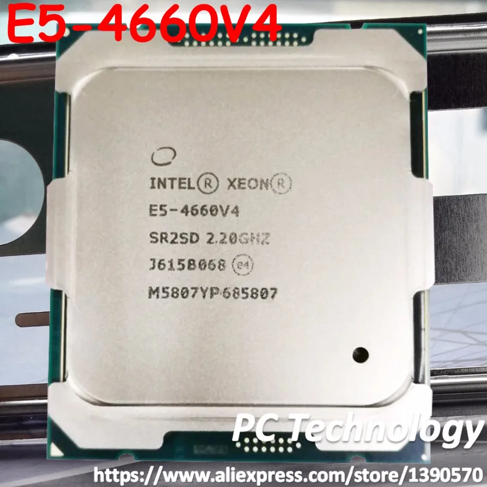 Оригинальный процессор Intel Xeon QS 2 20 ГГц 16 ядер E5 4660 V4 40 Мб 4660V4 бесплатная доставка