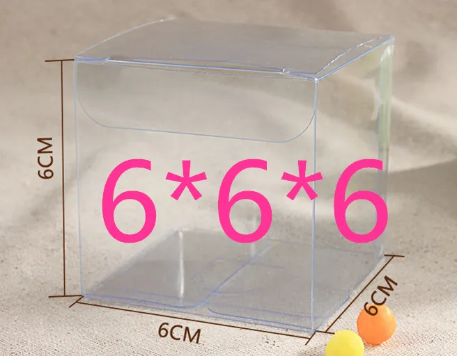 Es Packaging Small Plastic Clear Box Storage For Food/jewelry/candy/gift/cosmetics