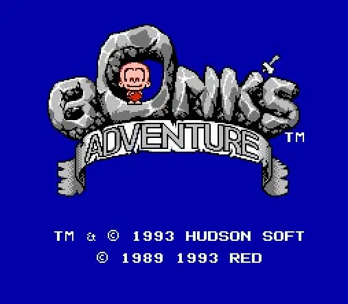

Bonk's Adventure для 72 шпильки 8 бит игрок