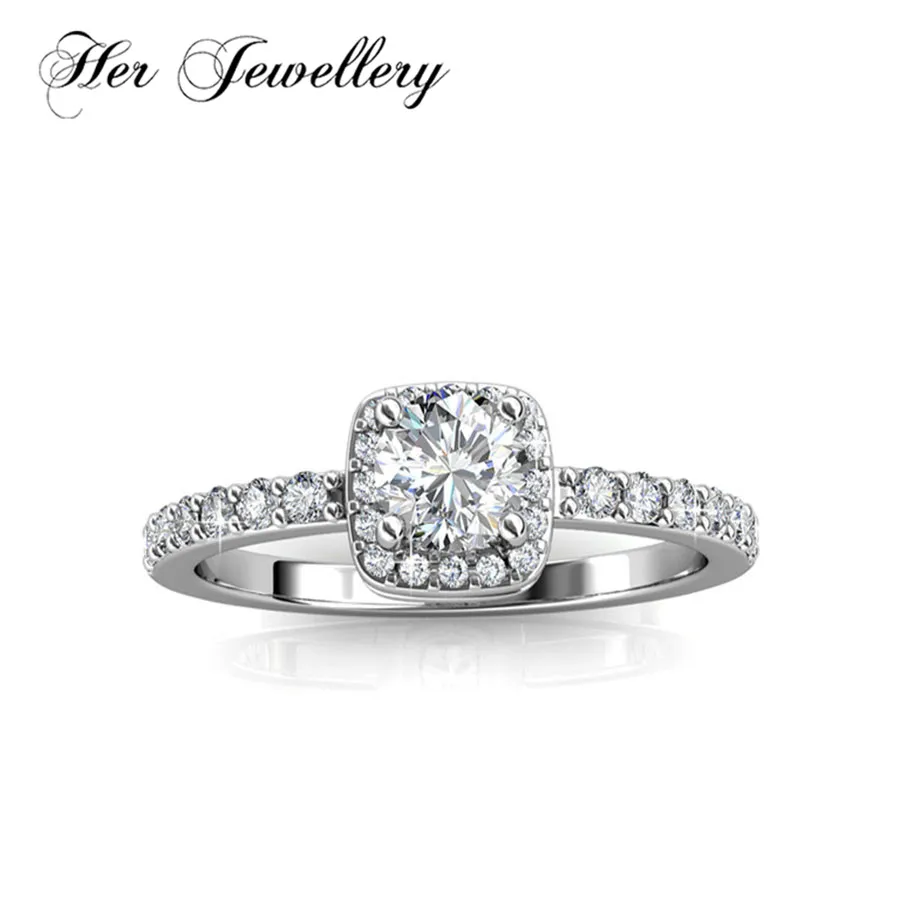 Ее ювелирные изделия Quailty латунное кольцо дизайн OL стиль с кристаллами от Swarovski