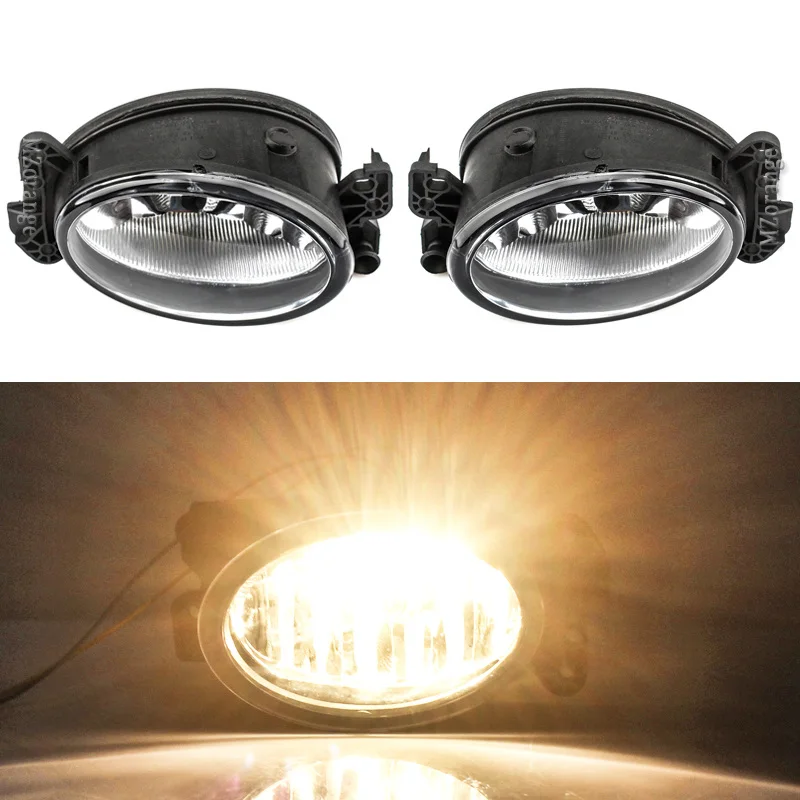 halogen W211 головной светильник W204 DRL для Mercedes-Benz W164 головной светильник s 2002-2009 противотуманный светильник s Противотуманные фары противотуманный светильник Дневной светильник противотуманный светильник - Цвет: halogen