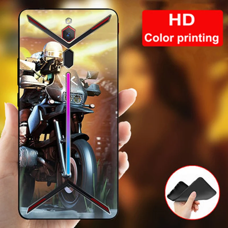 Для zte Nubia Red Magic Mars чехол игровой мультфильм Ультратонкий Мягкий силиконовый чехол красный волшебный Марс игровой телефон NX619J funda