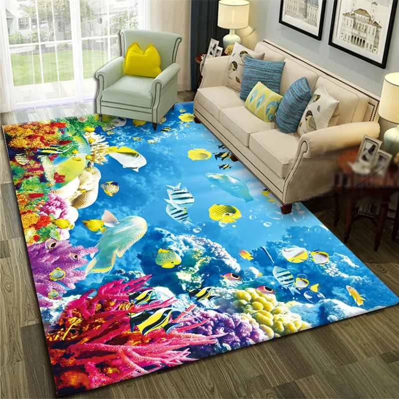 Новые творческие 3D печатных Садовый цветок Коврик для прихожей and Carpets шелковистый для Гостиная Спальня коврик для кухни, ванной Противоскользящие коврики - Цвет: 7