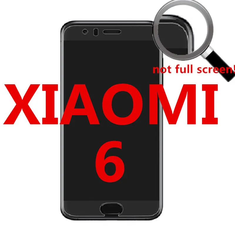 2PCS Tempered Glass For XIAOMI 6 MI6 6E 6P MI6E MI6P MCE16 MI Screen Protective 5.15 inch cover smartphone toughened case 9H on | Мобильные