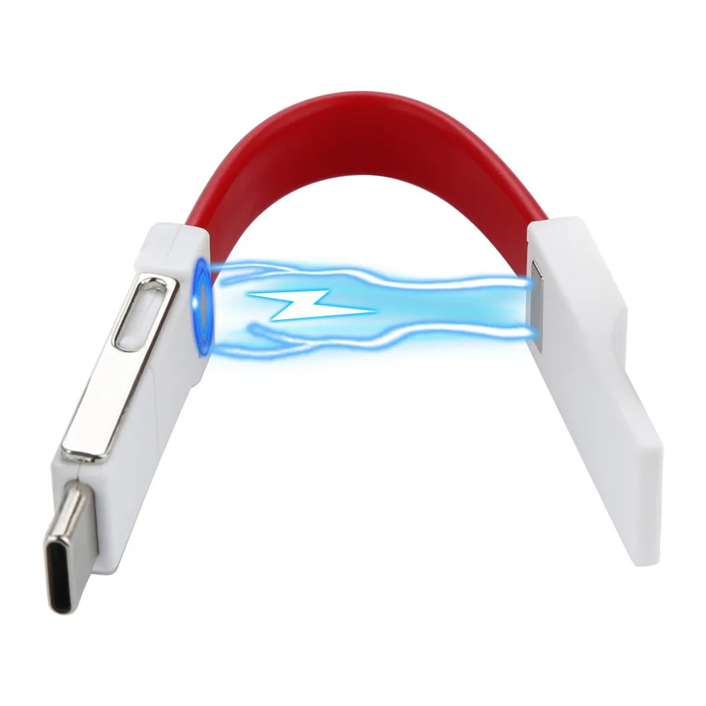 Новинка, высокое качество, брелок для ключей, 9 см, короткий Магнитный Micro usb type-C, кабель для зарядки и передачи данных, шнур для ПК и телефона