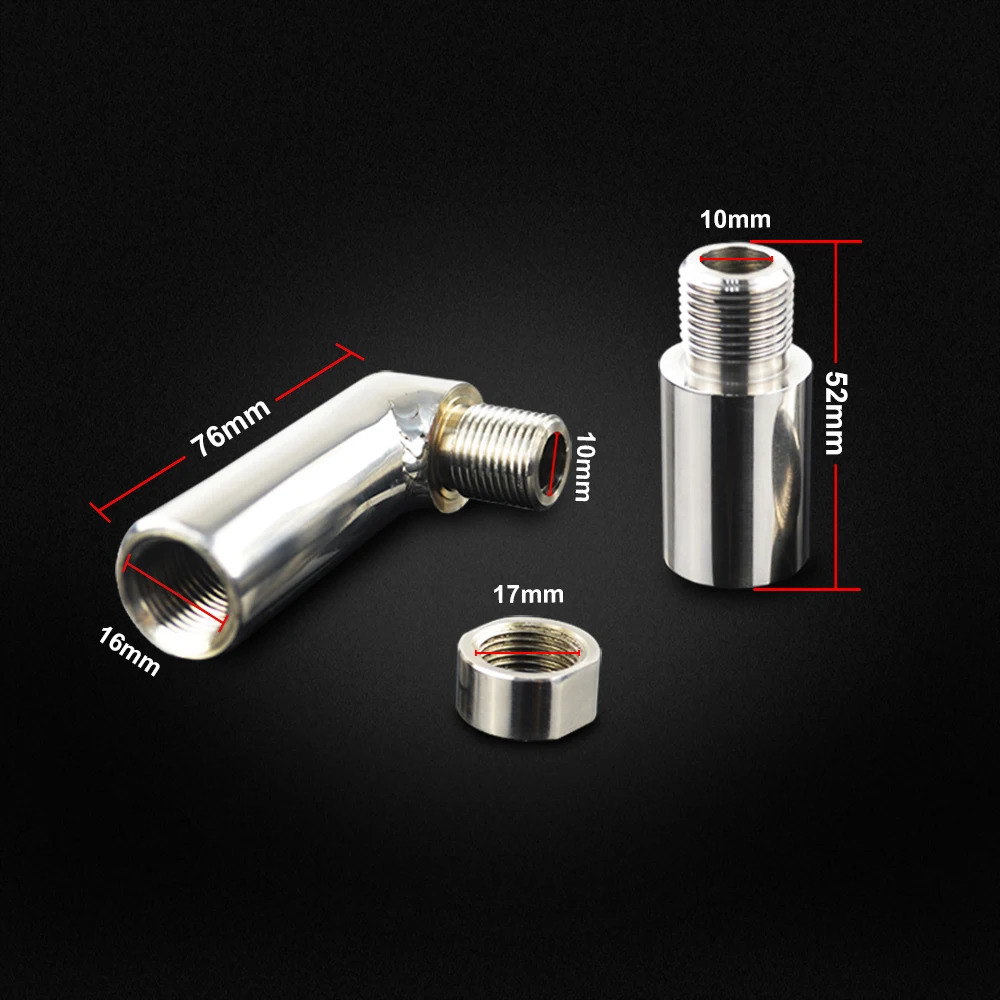 Hypertune O2 Датчик кислорода угловой расширитель прокладка 90 градусов Bung расширение