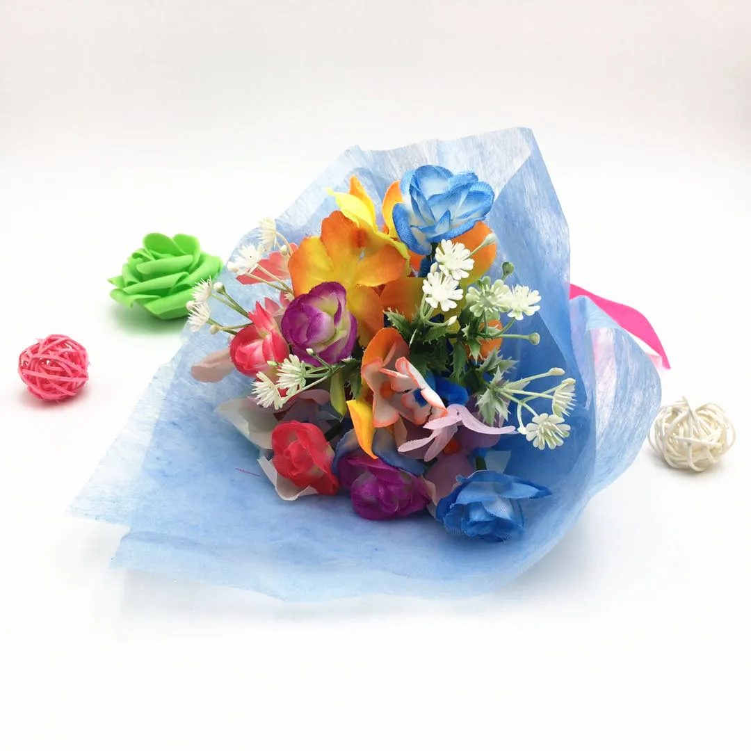 Happyxuan 5 шт. креативный букет ручной работы Цветы Дети DIY игрушки Наборы день отцов ремесла Начальная школа образование учителя подарок