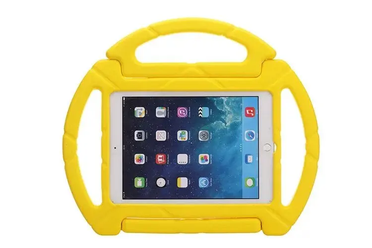 Мультфильм 3D колеса дети ручка Обложка для IPad Mini 1 2 3 4 мягкая пена EVA противоударный стенд держатель чехол для IPad Mini 4+ Стилус бесплатно