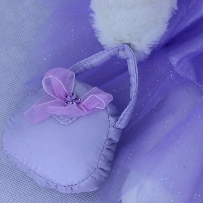 Бесплатная доставка 1 шт. оригинальная Очаровательная плюшевая балерина зайчик