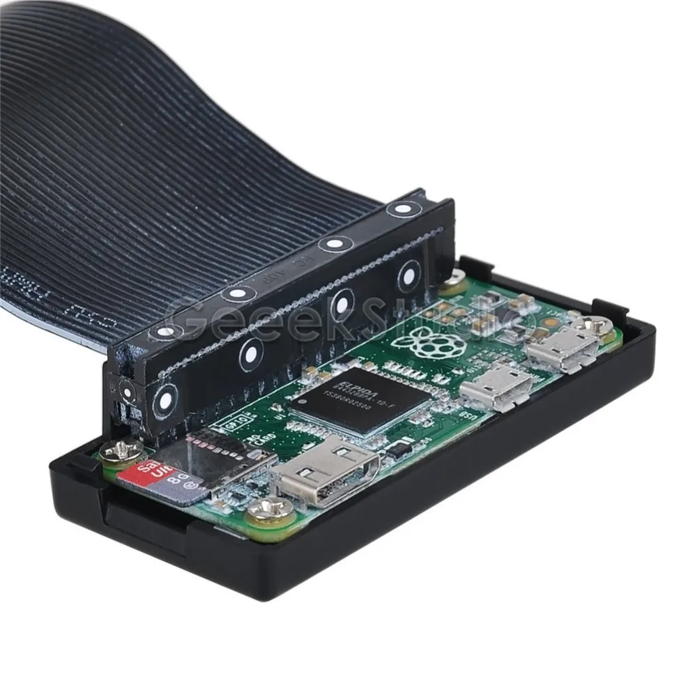 Высококачественный корпус из АБС пластика для Raspberry Pi Zero черный RPI Zero|case for|case for