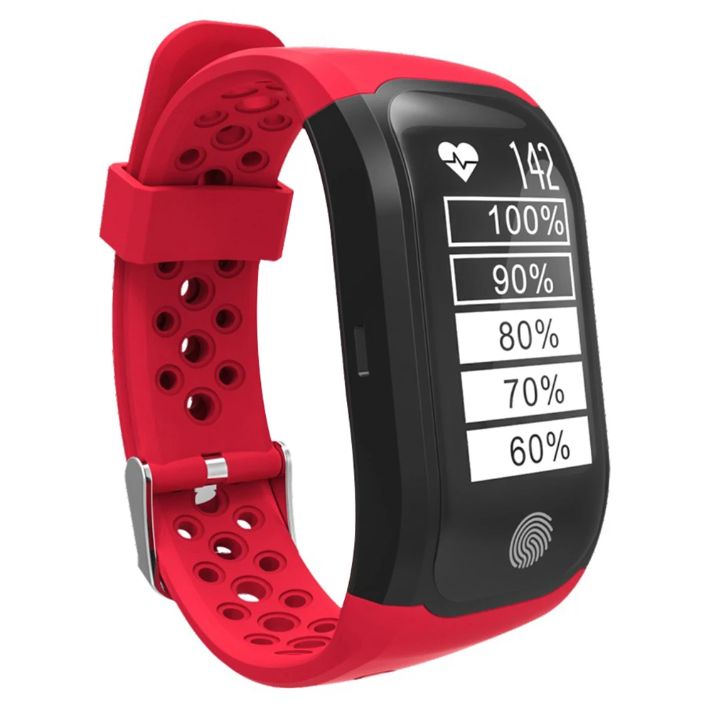 Время владельца GPS смарт браслет S908 Поддержка мониторинга сердечного ритма