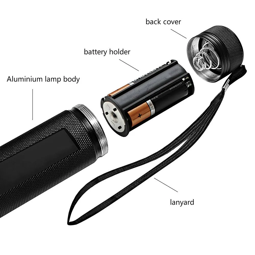 YHINT 51 светодиодный фонарик УФ-395nm ультрафиолетовый Собака мочи лампы Blacklight