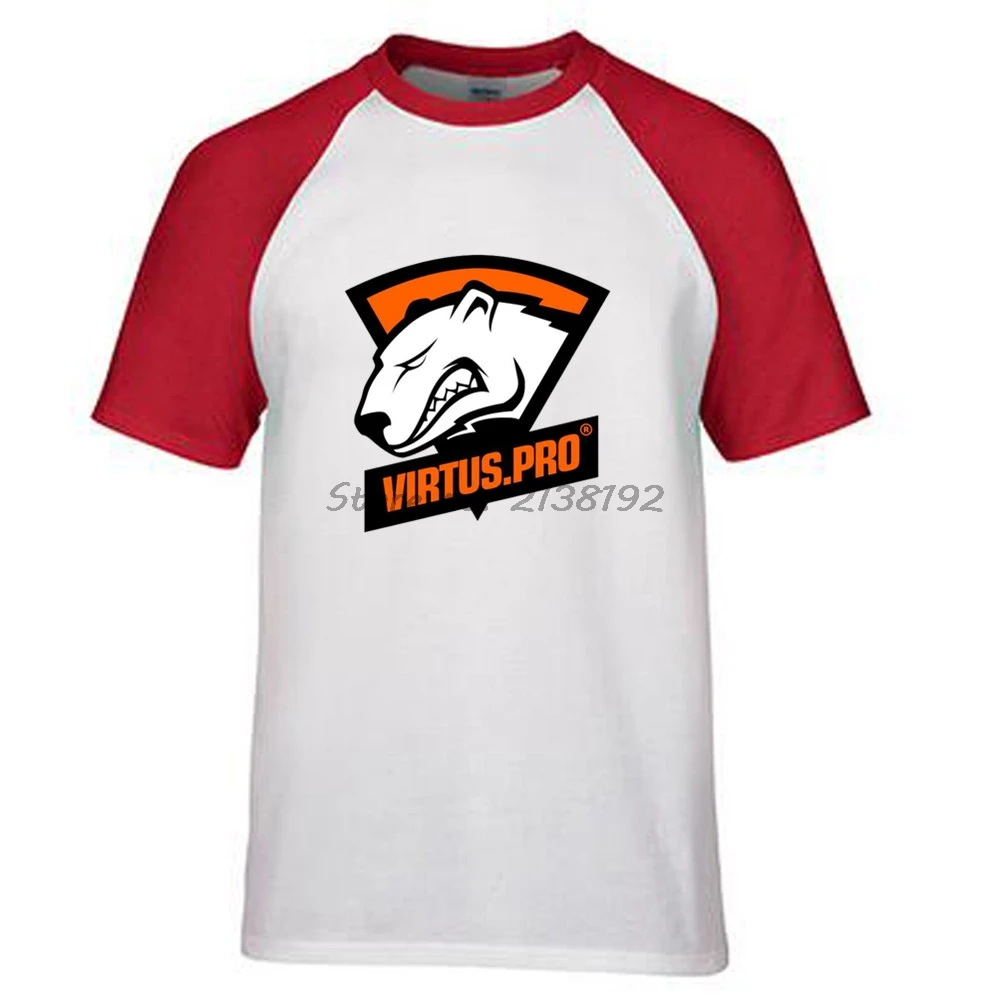 VIRTUS PRO для мужчин Футболка реглан с длинными рукавами модная футболка принтом