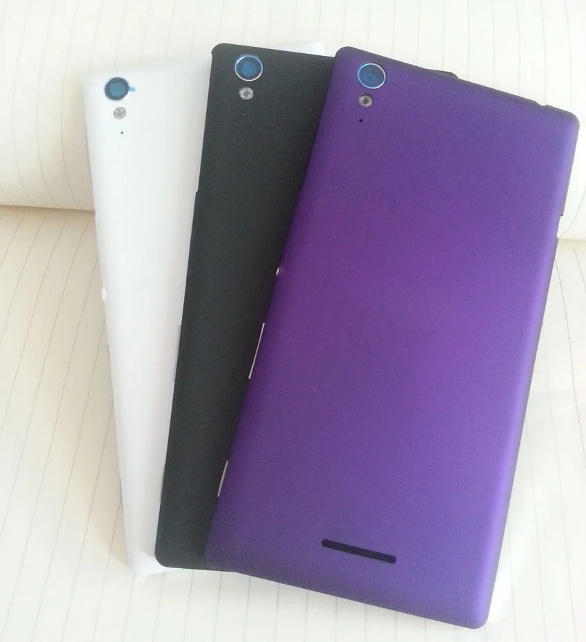 JEDX крышка аккумулятора чехол для Sony Xperia T3 D5102 D5103 D5106 задняя корпус + NFC инструменты