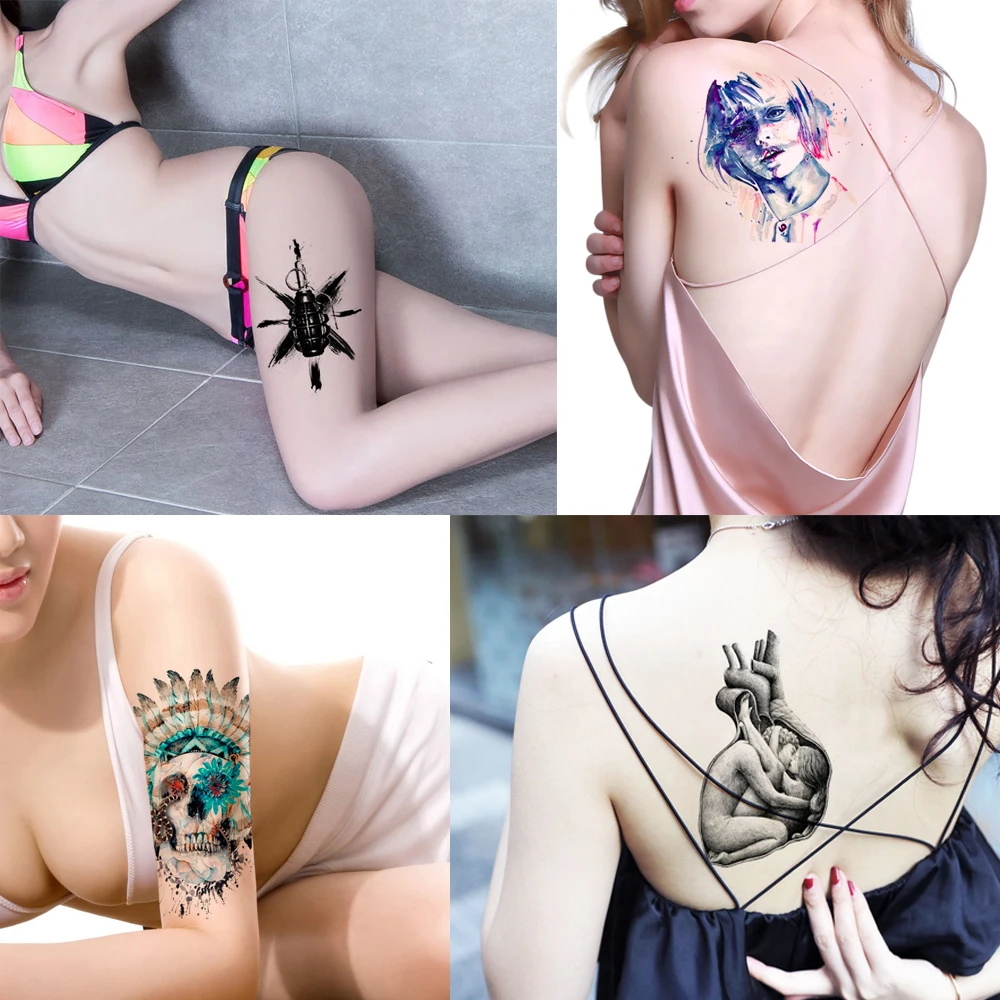 1 шт. временная тату наклейка для боди арта|body art sticker|tattoo stickerwaterproof tattoo sticker |