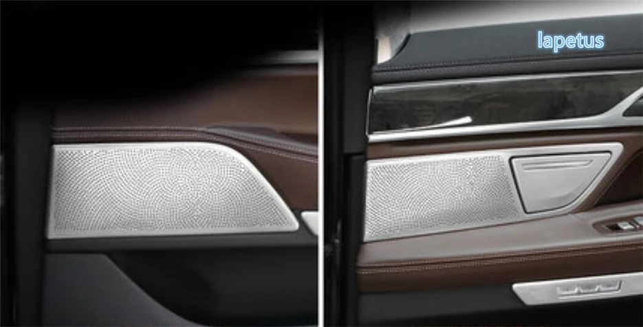 Lapetus For BMW 7 Series G11 G12 2016 - 2020 Car Door Speaker Audio Loudspeaker Sound Decoration Sticker Cover Trim 2 Color | Автомобили и