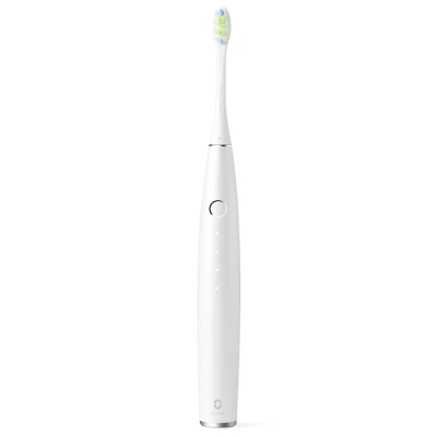 White Oclean одна электрическая зубная щетка набор с 4 щетками+ 1 настенный держатель приложение управление перезаряжаемая зубная щетка для дома - Цвет: White