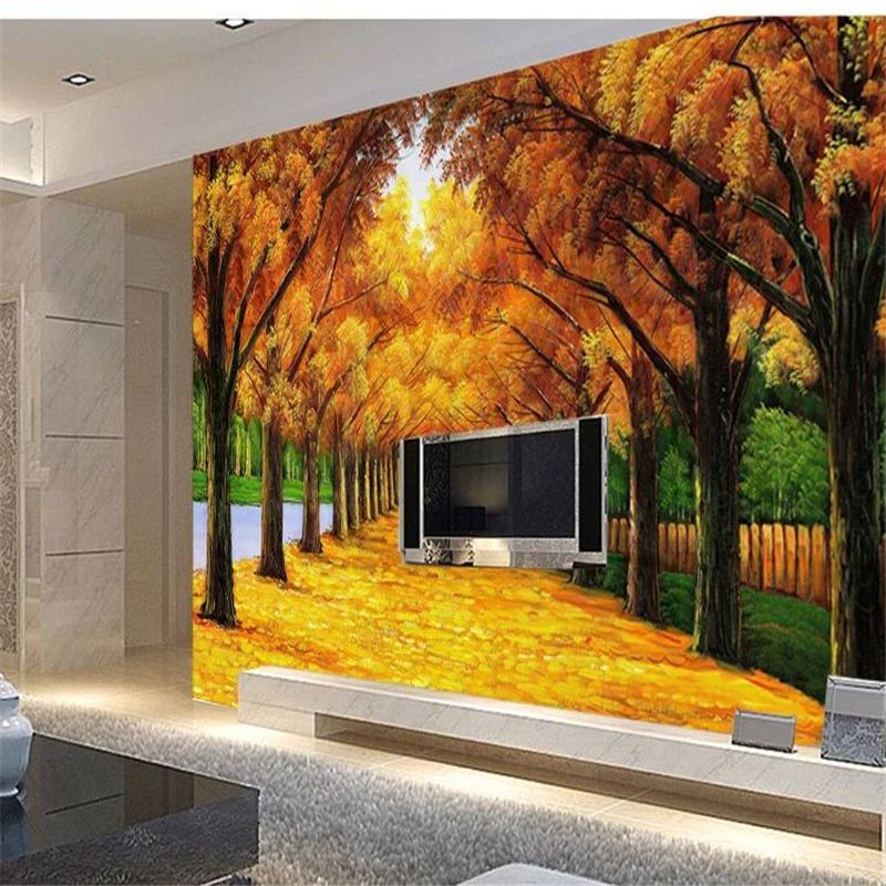 Обои для стен 3d beijingqiang big tree tv обои гостиной стеновые панели|tv background|wall wallpaperwallpaper