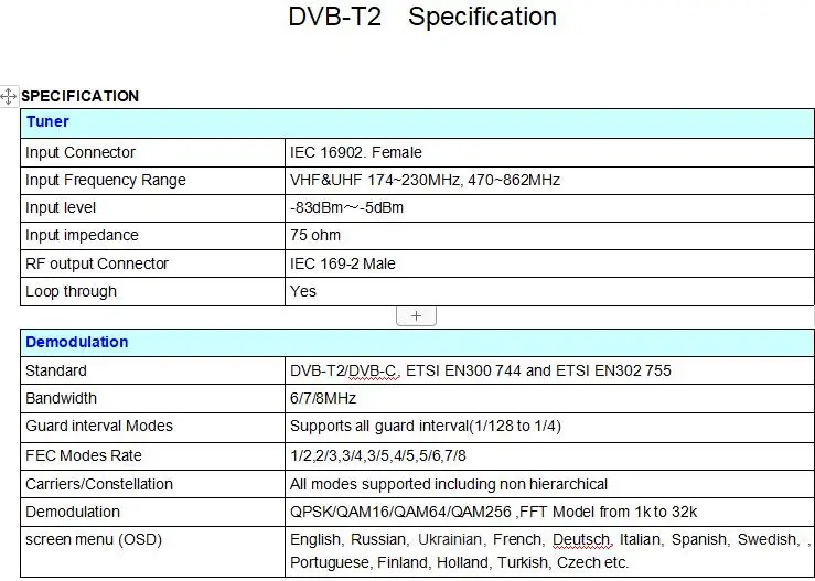 DVB T2 terrestial приемник T26 DVB-T2 и dvb-c с hdmi и av-кабелем Поддержка MPEG4 H.264 youtube wifi адаптер металлический чехол