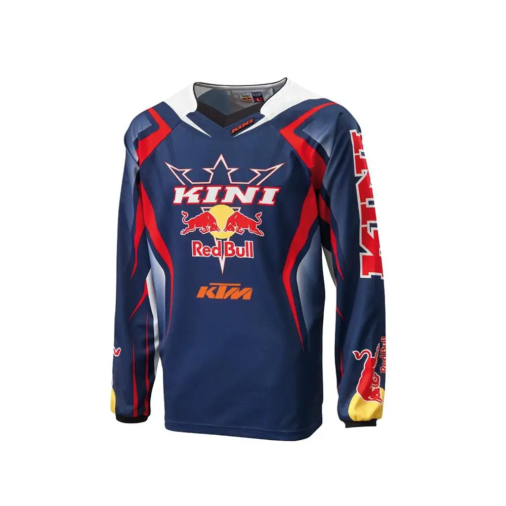 2018 Quick Dry Long cycling jersey KTM mx mtb off road Mountain Bike DH Motocross BMX downhill Jersey Breathable | Спорт и