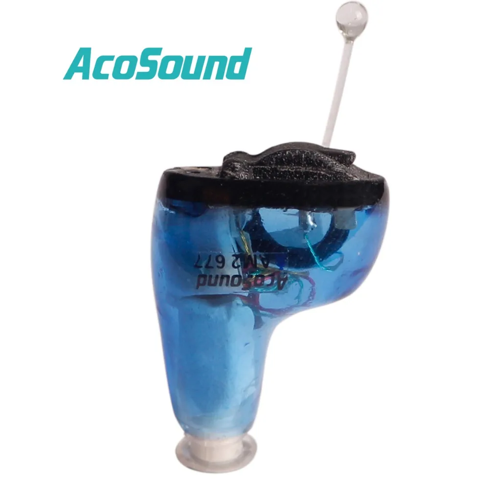 Цифровой слуховой аппарат AcoSound 610IF CIC программируемый Невидимый 6-канальный ушной