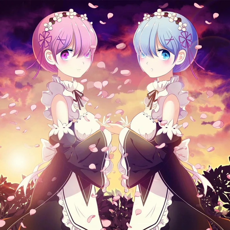 Re:Zero kara Hajimeru Isekai Seikatsu жизнь в альтернативном мире ОЗУ Rem Косплэй костюм горничной
