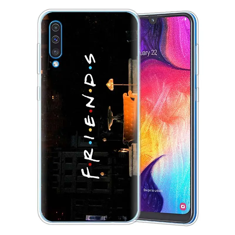 Друзей ТВ двери силиконовый чехол для samsung Galaxy A71 A51 A90 5G A50 A70 A40 A20e A10 A30 A80 A6 A8 плюс A7 A9 силиконовый чехол
