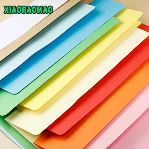 25pcs/lot 162X230mm Color western-style envelopes A5 blank bills receive bag gift envelope paper Enveloppe