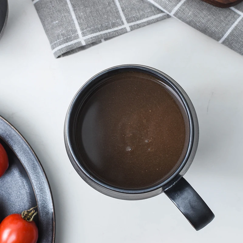 360 мл большой Ёмкость творческие керамика Кофе кружка пара влюбленных чашки