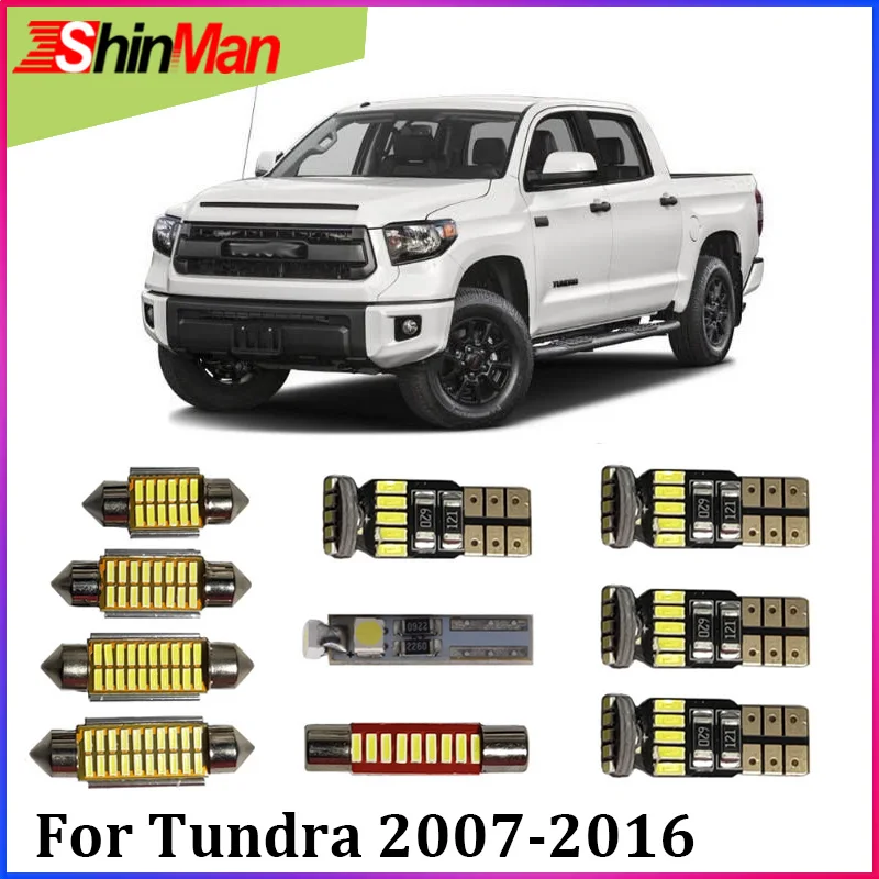 ShinMan 20x автомобильная светодиодная лампа для автомобиля подсветка салона Toyota Tundra