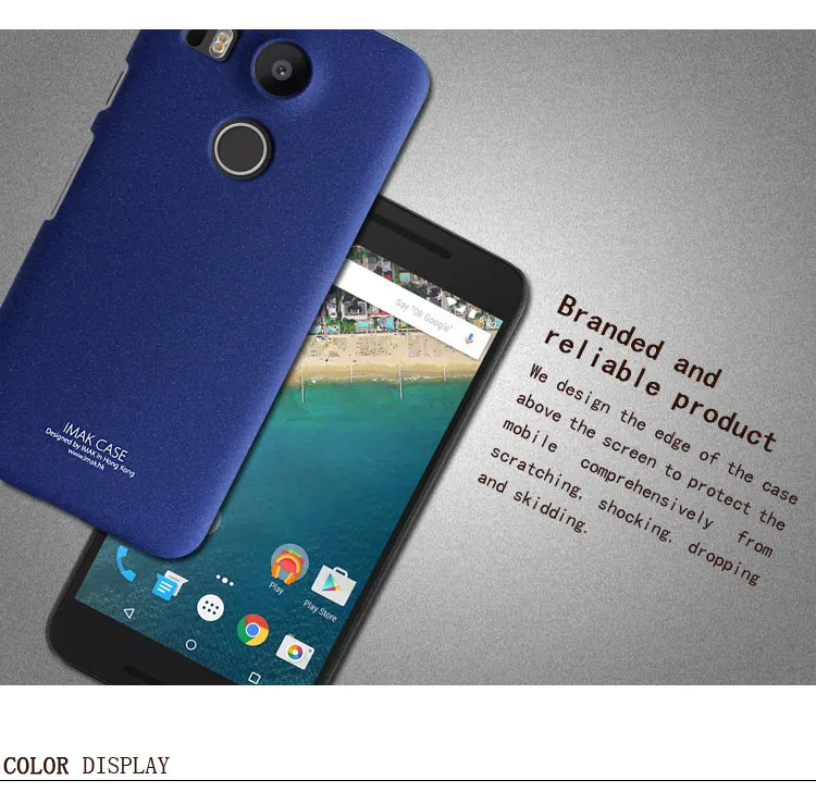 Original Imak cowboy color case for LG Nexus 5X hard with retail package |