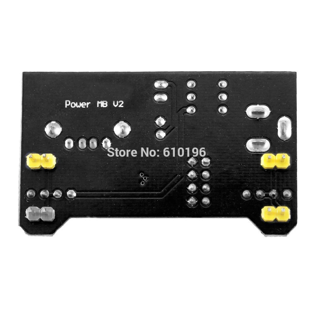 Макетная плата MB102 модуль питания 3 В 5 для Arduino регулятор напряжения макетной