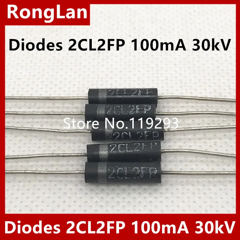 

[BELLA] high voltage high voltage diodes 2CL2FP 100mA 30kV high voltage silicon stack 15X4.2MM--40pcs/lot