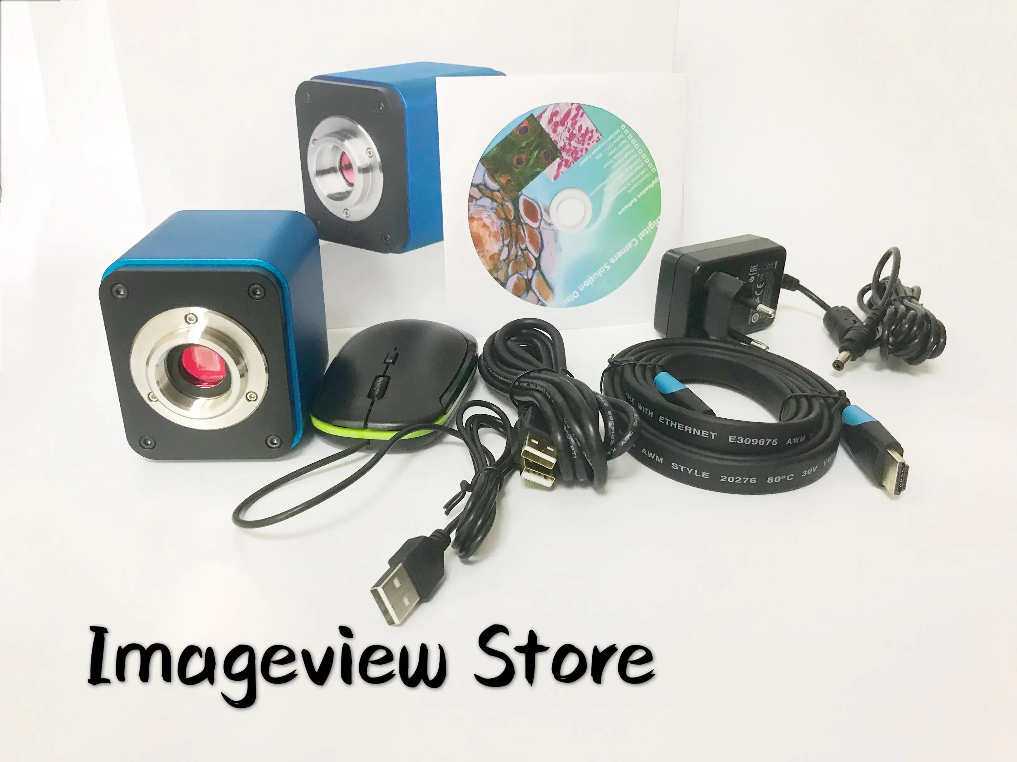 2MP 1080P XCAM1080PHA HDMI + USB микроскоп окуляр цвет Full HD камера XP1080A с Sony IMX236 CMOS сенсор Imageview