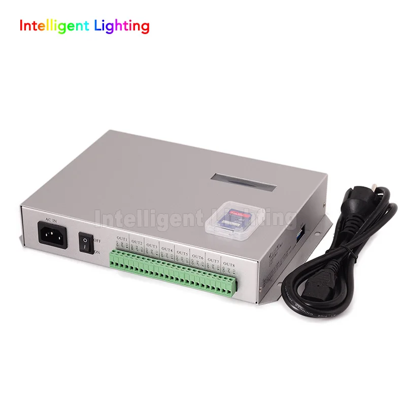 Оригинальная карта SD онлайн через ПК RGB полноцветный светодиодный пиксельный