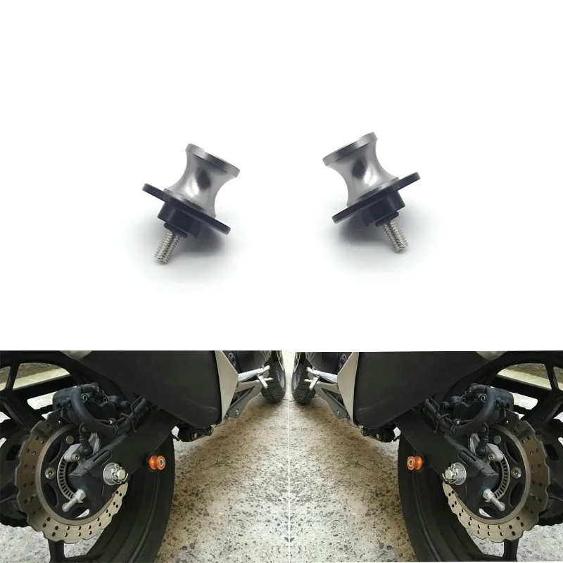 Для v-max Yamaha YZF R1 R25 R3 R6 MT09 Triumph Высокое качество 6 мм CNC Swingarm слайдер катушки стенд