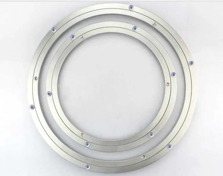 

1pcs 400mm Lazy Susan Aluminum Brackets Round Turntable Bearing