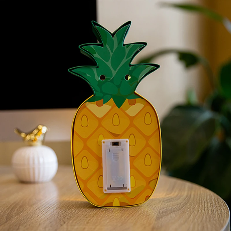 Ночной 3d светильник в виде ананаса ROPIO настольная лампа с регулируемым