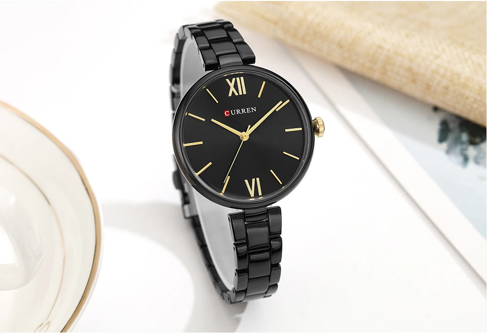 CURREN 9017, женские часы, новые, кварцевые, Топ бренд, Роскошные, модные, наручные часы, подарок для девушек, relogio feminino