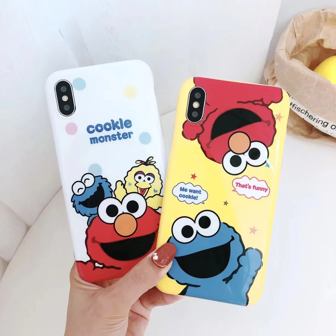 Милый мультяшный брендовый трендовый чехол для телефона iPhone 6 6s 7 8 Plus X XS MAX XR