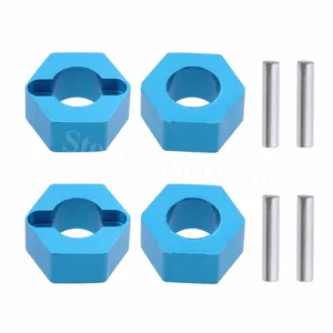 4 шт., Алюминиевые гайки с шестигранным креплением для WLtoys A959 7 мм