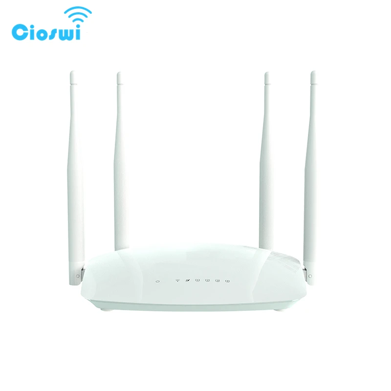 Беспроводной маршрутизатор Cioswi Wi Fi 2 4 ГГц 300 Мбит/с 4*5 дБи антенна с высоким
