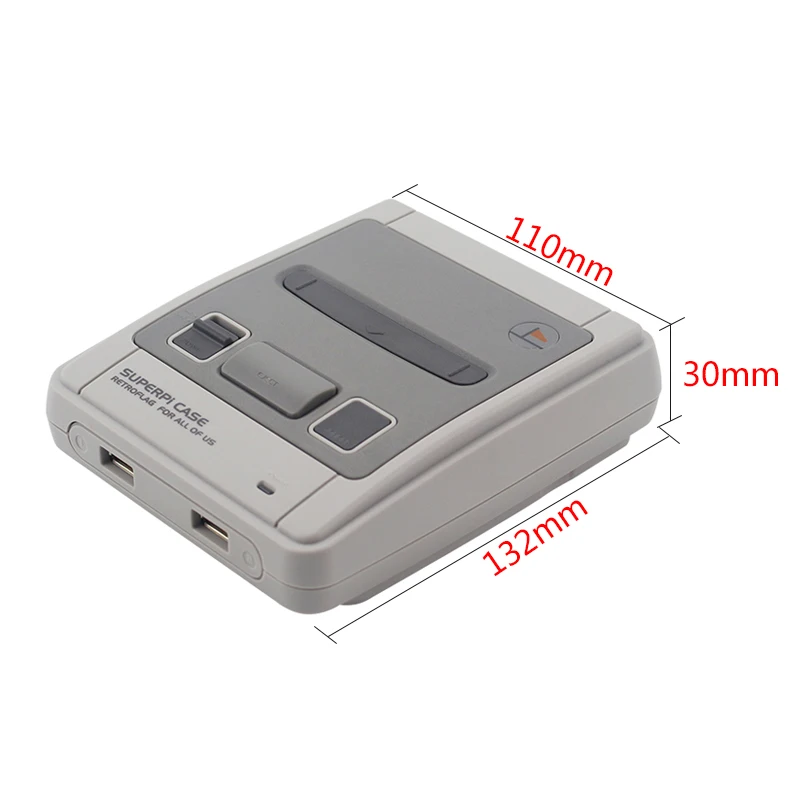 Retroflag SUPERPi CASE J безопасный перезапуск корпуса + 2 геймпада 32 ГБ sd карта HDMI 3A адаптер