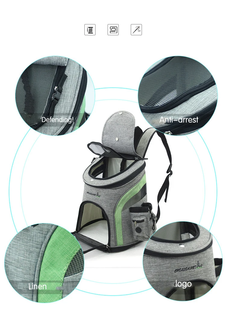 Высококачественные двойные Наплечные сумки для домашних животных уличная