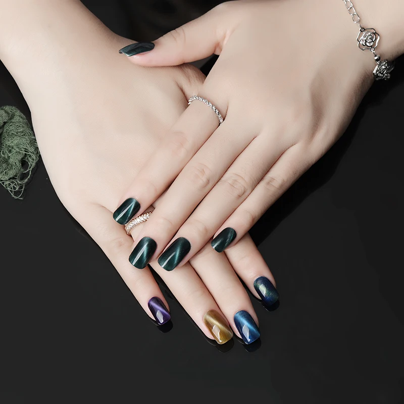 8 мл гель лак для ногтей с эффектом кошачий глаз польский Магнитная GelPolish