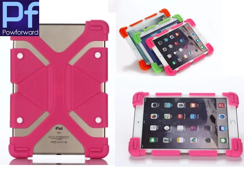 2 в 1 универсальный силиконовый чехол для планшетного ПК с ручкой и подставкой |