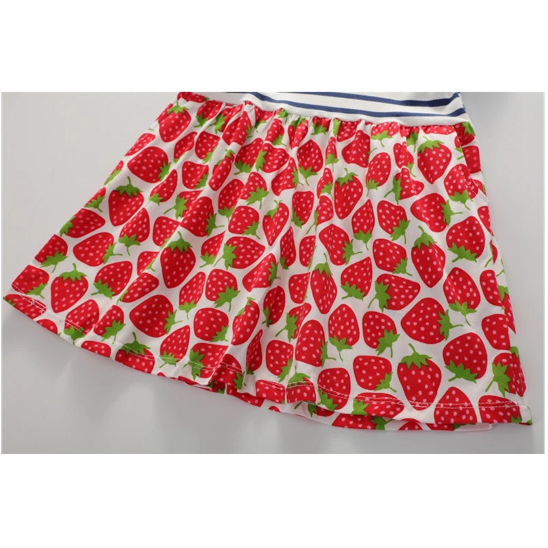 European and American style children's clothing summer new dress printing cotton girls short | Детская одежда и обувь
